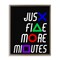 Stupell Industries Just Five Minutes Gamer Buttons Floating Frame, design by Kim Allen